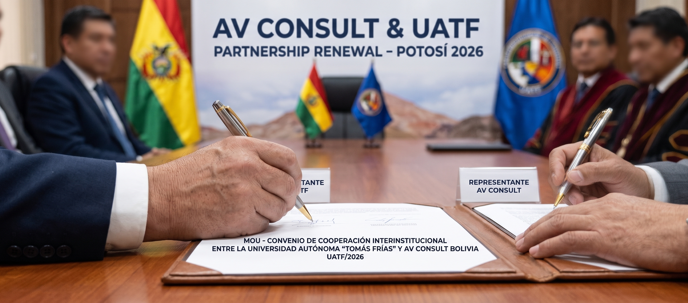 AV Consult Renews Strategic Partnership with the University of Potosí (UATF) to drive High-Tech Industrial and Evaporitic Research
